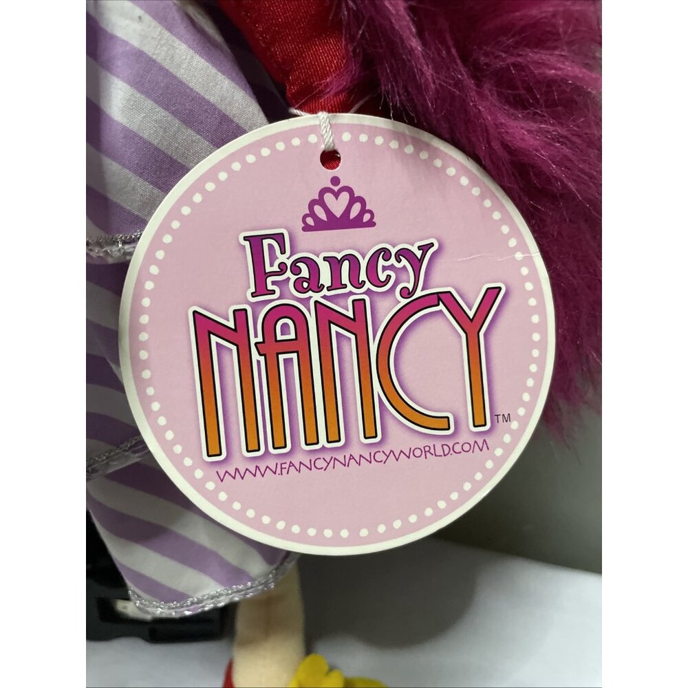 Madame Alexander 2011 Fancy Nancy Fabulous Shopper 18” Plush Toy Rag Doll NWT - Picture 8 of 11